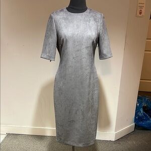 Elegant Gray Women's Dress